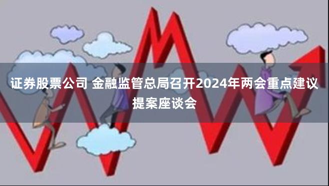 证券股票公司 金融监管总局召开2024年两会重点建议提案座谈会